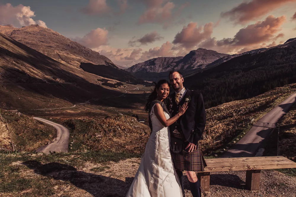 Scenic Argyll Wedding Photography