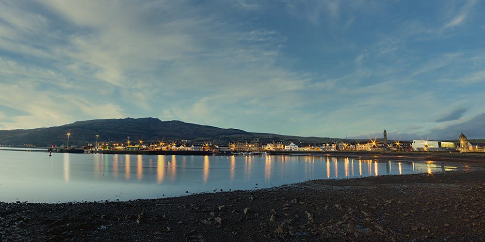 Campbeltown Loch at Blue Hour
